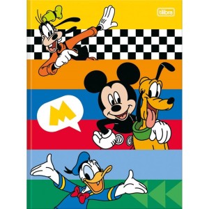 Caderno Brochurao Capa Dura Mickey 48fls.-109212-37182