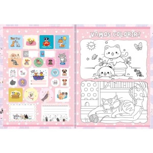 Caderno Brochurao Capa Dura My Pets 80f-109811-69108