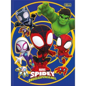 Caderno Brochurao Capa Dura Spidey 80fls.-109237-98342