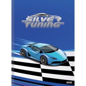 Caderno Brochurao Sem Pauta Silver Tuning 80f-109857-29141