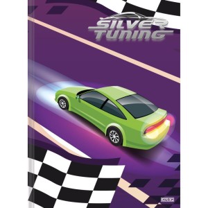 Caderno Brochurao Sem Pauta Silver Tuning 80f-109857-53689