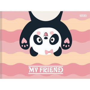 Caderno Caligrafia Capa Dura My Friend 48f-109839-48060