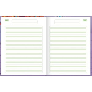 Caderno Caligrafia Capa Dura Sapeca 40fls P.verde Brochura-110174-60302