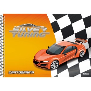 Caderno Desenho Milimetrado Silver Tuning 60f-109860-19194