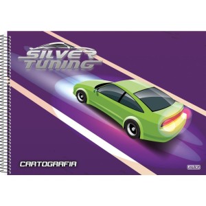 Caderno Desenho Milimetrado Silver Tuning 60f-109860-42477