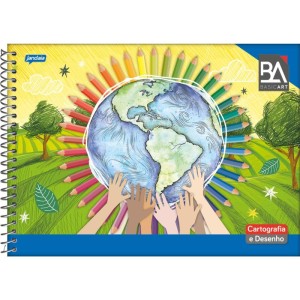 Caderno Desenho Univ Capa Dura Basic Art Cd 96fls.-110474-22504