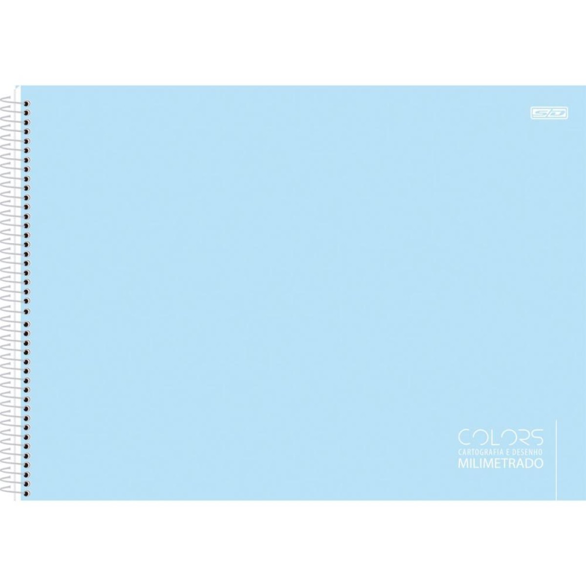 Caderno Desenho Univ Capa Dura Colors 60f-109881-50482