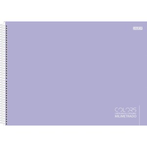 Caderno Desenho Univ Capa Dura Colors 60f-109881-26069