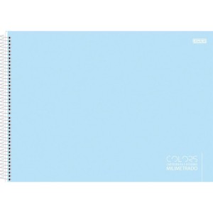 Caderno Desenho Univ Capa Dura Colors 60f-109881-50482