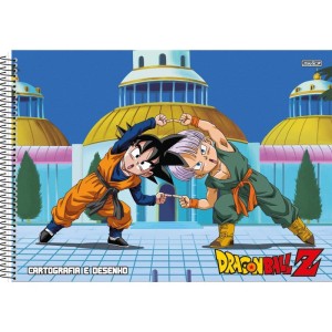 Caderno Desenho Univ Capa Dura Dragon Ball Z 60f-109751-12078