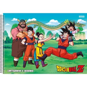 Caderno Desenho Univ Capa Dura Dragon Ball Z 60f-109751-25500