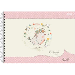 Caderno Desenho Univ Capa Dura So Cute 60f-109827-19738