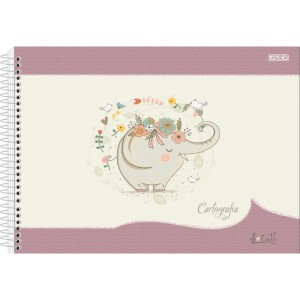 Caderno Desenho Univ Capa Dura So Cute 60f-109827-90044