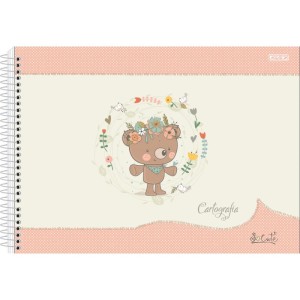 Caderno Desenho Univ Capa Dura So Cute 60f-109827-94569