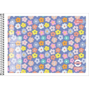 Caderno Desenho Universitario Pepper 40fls. Esp.flexivel-110127-32642