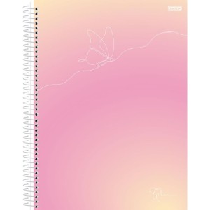 Caderno Espiral 1/4 Capa Dura Clean 80f-109794-89247