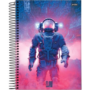 Caderno Espiral 1/4 Capa Dura Flow 80fls.-110467-18779