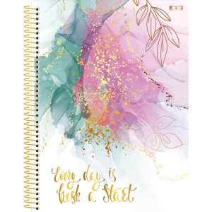 Caderno Espiral 1/4 Capa Dura Mulher 80f-109788-18569