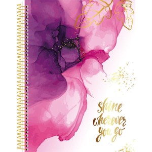 Caderno Espiral 1/4 Capa Dura Mulher 80f-109788-70251