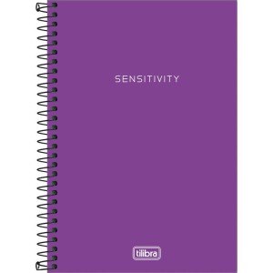 Caderno Espiral 1/4 Capa Dura Neon 80fls Roxo Pp-109277-40838