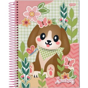 Caderno Espiral 1/4 Capa Dura Sweetness 80fls.-087112-25429