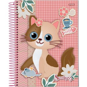 Caderno Espiral 1/4 Capa Dura Sweetness 80fls.-087112-90722