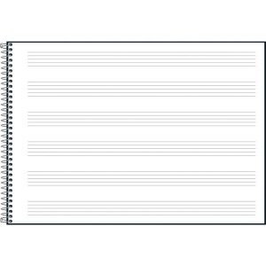 Caderno Musica Capa Dura 80fls 205x149mm-109282-68581