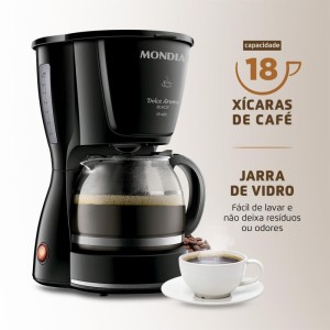 Cafeteira Dolce Arome Eletrica 127v Pret-109375-44802