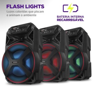 Caixa Acustica Connect Partyplus 250w Bivolt-109413-40141