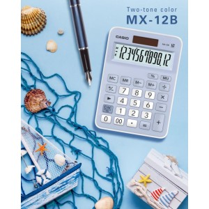 Calculadora De Mesa 12 Dig Az Claro Solar/bateria-111393-33244