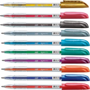 Caneta Gel Art 1.0mm 10cores Glitter-110318-44449