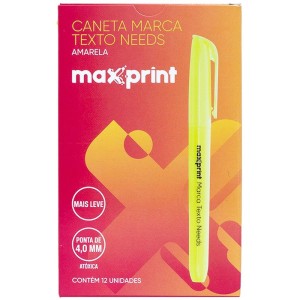 Caneta Marca Texto Needs Amarela-110969-46725