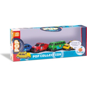 Carrinho Pop Cars Collection C/4 (s)-092507-58916