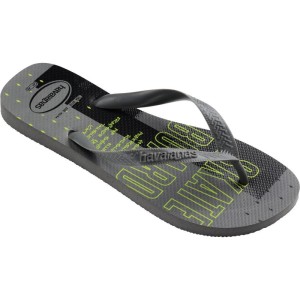Chinelo Havaianas Masculino Top Athletic 41/2 Cinza Aco-092854-30203