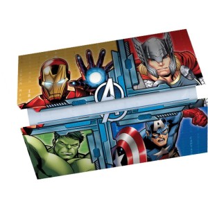 Convite De Aniversario The Avengers Animated R70 8un-057272-12771