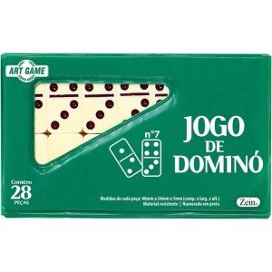 Domino Estojo 28pcs 7mm-107633-62517