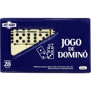 Domino Estojo 28pcs 7mm-107633-71810