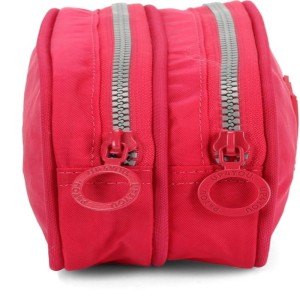 Estojo Tecido Up4you Crinkle 2ziperes Pink-107123-34801