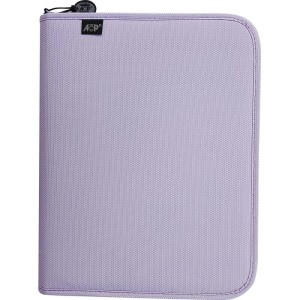 Fichario Com Ziper Sweet Lilas C/estojo+div 96fls-110605-33422