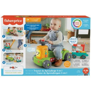 Fisher-price Infant Trator De Aprendizagem 4 Em 1-104089-32994