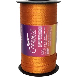 Fita De Cetim 04mm 100m. Laranja-111501-16240