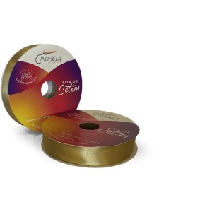 Fita De Cetim 22mm 50m. Dourado-111510-41370