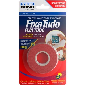 Fita Dupla Face Fixa Tudo Acr.uso Exte.19mmx2m-110789-21696