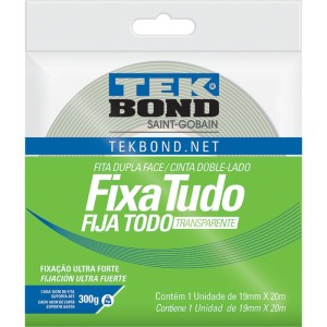 Fita Dupla Face Fixa Tudo Acrilico 19mmx20m-095119-36084