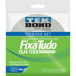 Fita Dupla Face Fixa Tudo Acrilico 25mmx20m-095120-20663