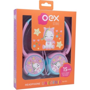 Fone De Ouvido Headphone Unicornio Cabo 1,20m-111214-46401