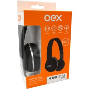 Fone De Ouvido Style Headphone Cabo 1,6m Pret-056091-91086