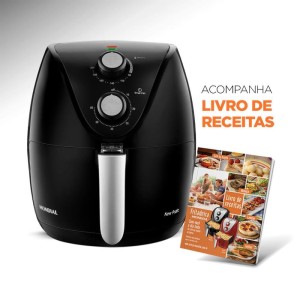 Fritadeira Air Fryer 3,5l 127v Preta-109403-72948