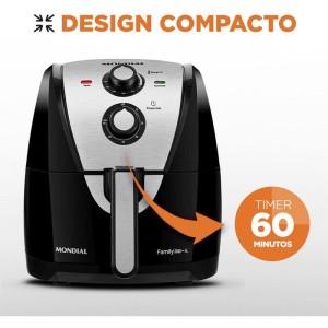 Fritadeira Air Fryer 4l - 1500w 127v-109369-35155