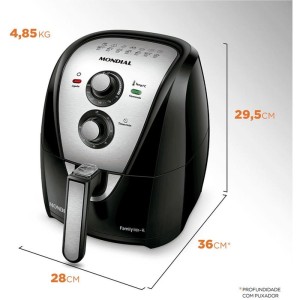 Fritadeira Air Fryer 4l - 1500w 127v-109369-71172